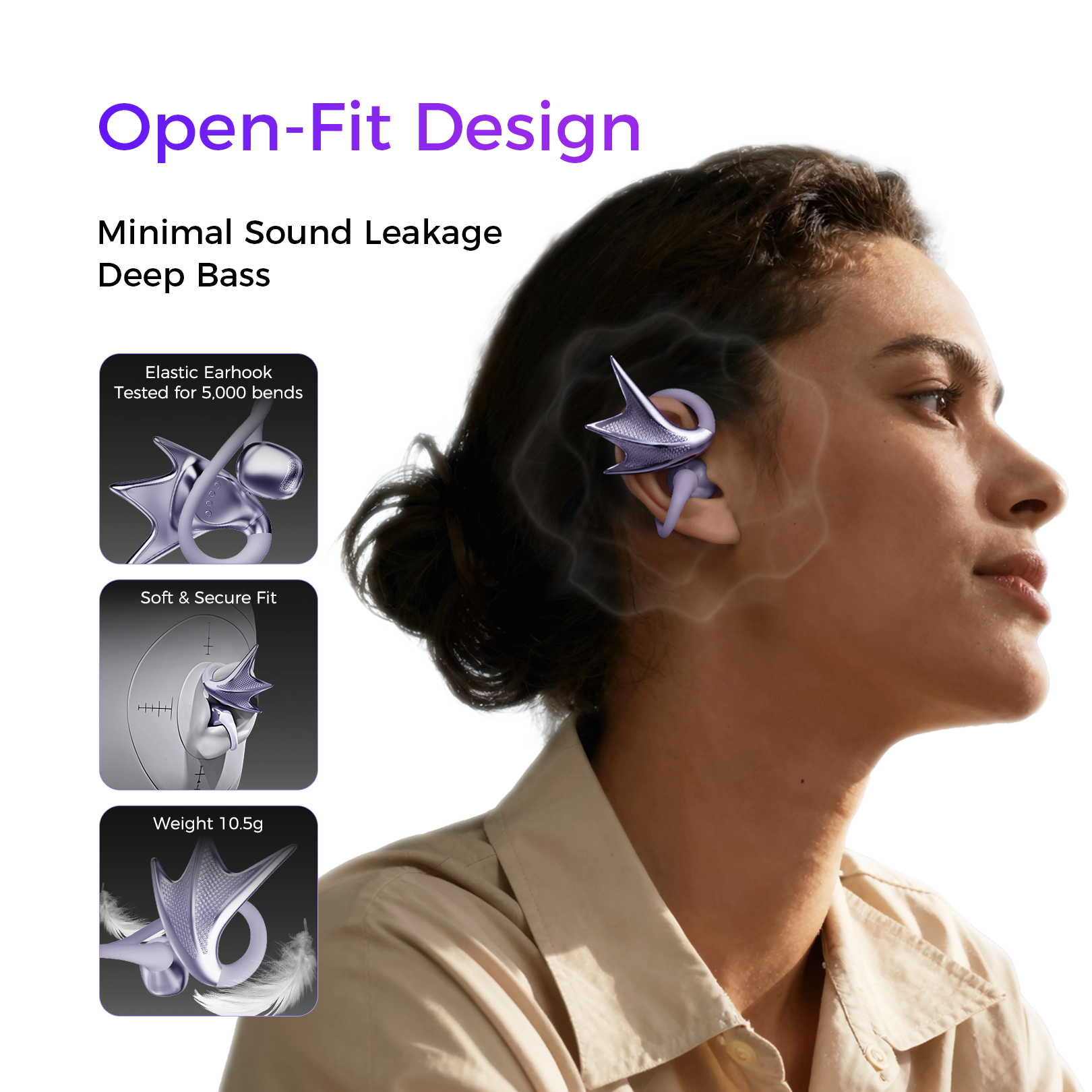 REAL YOUNG JWS Earphones H700