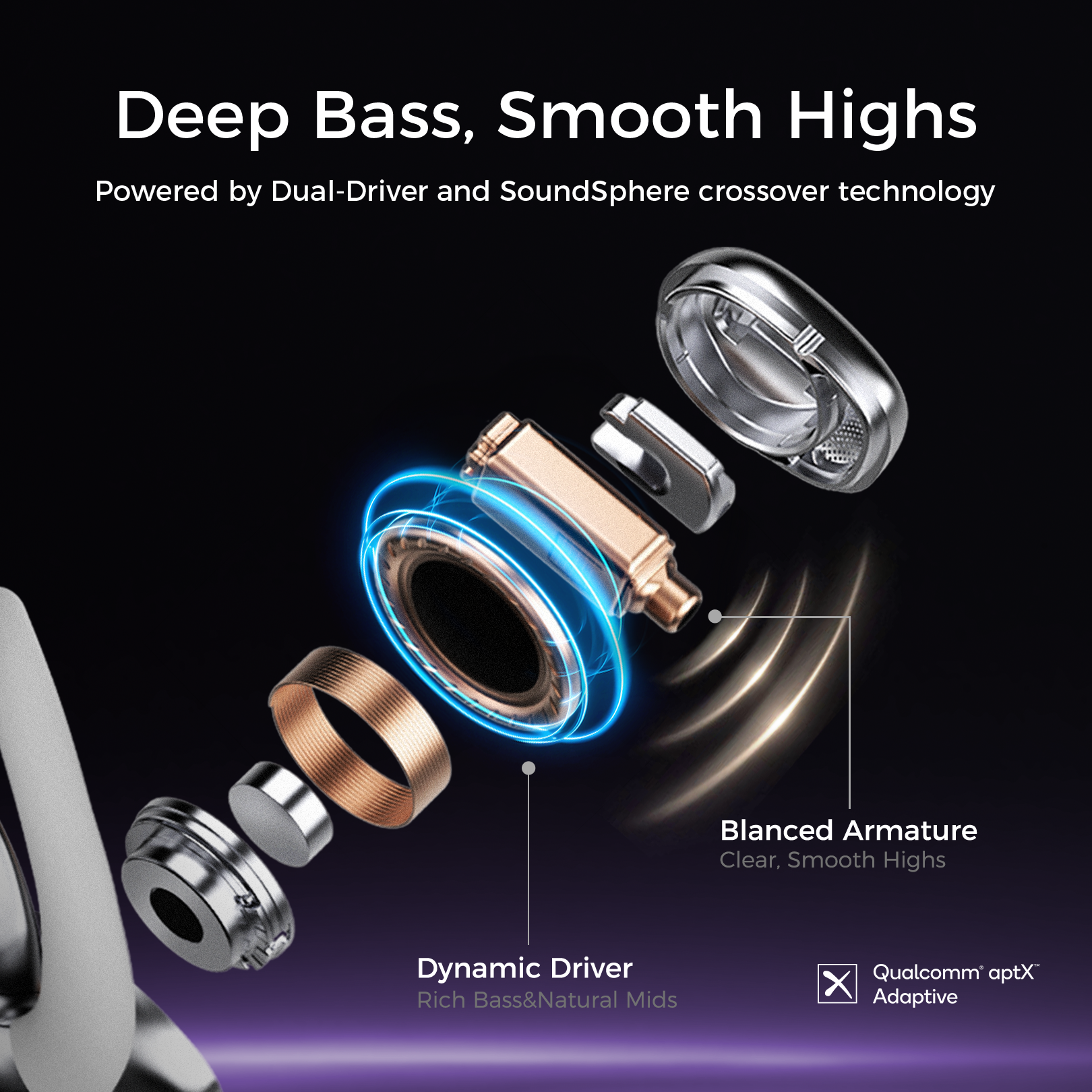 REAL YOUNG JWS Earphones H700