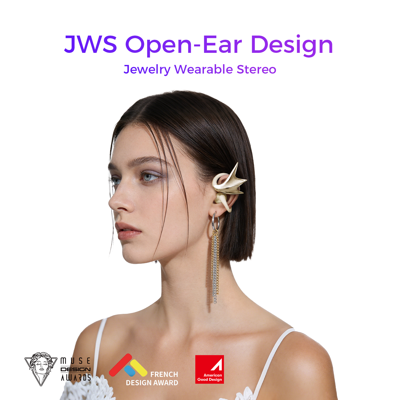 REAL YOUNG JWS Earphones H700