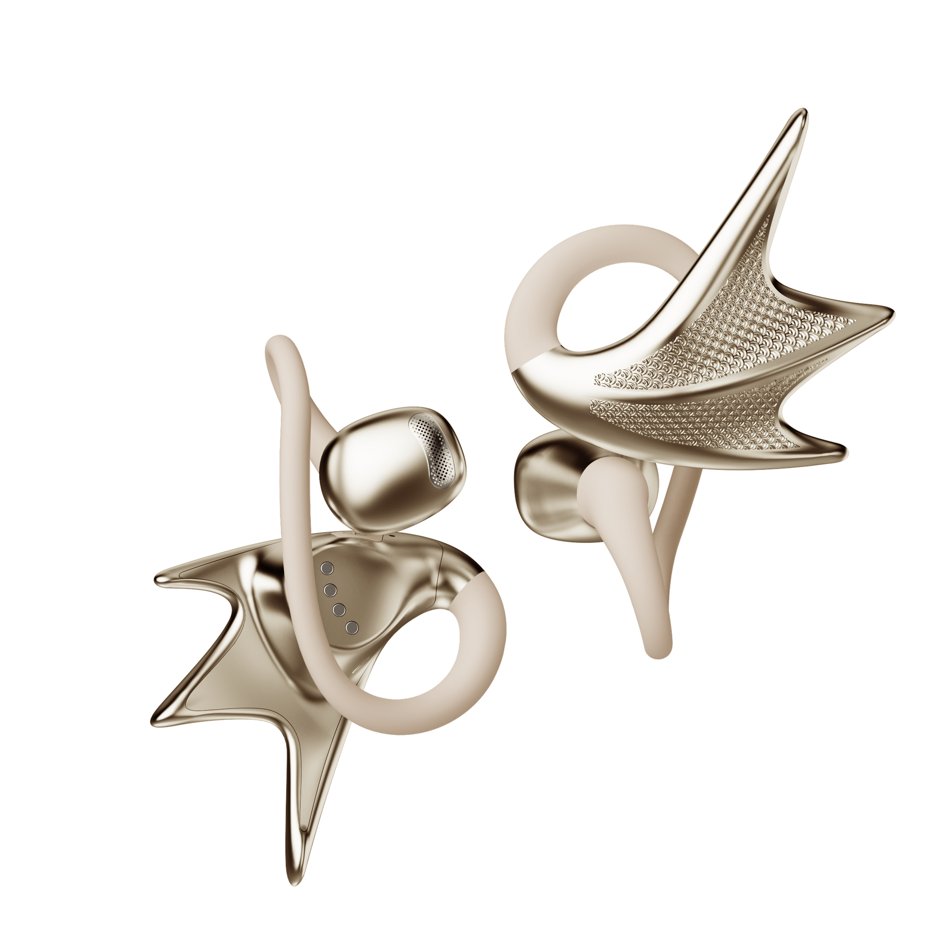 REAL YOUNG JWS Earphones-Gold