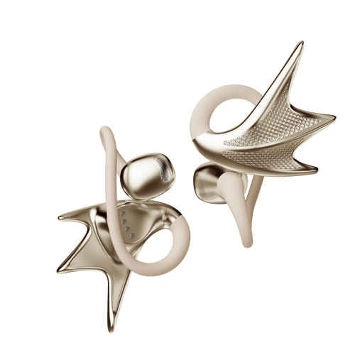 REAL YOUNG JWS Earphones-Gold